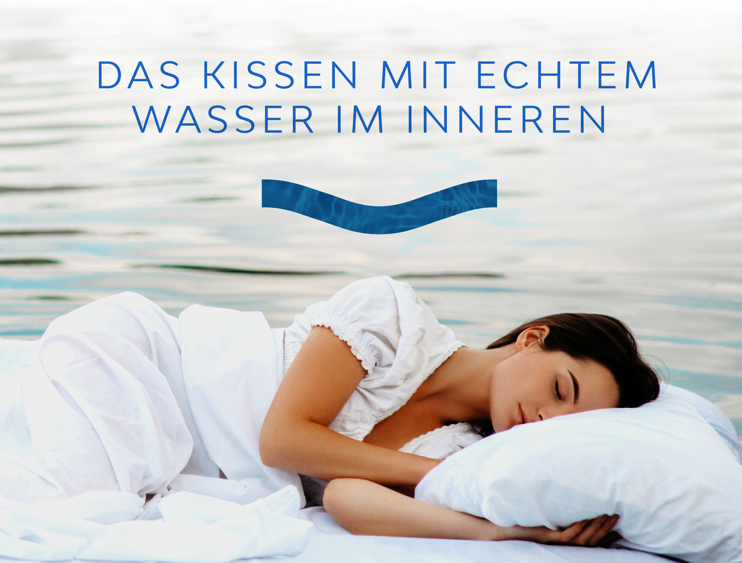 Elite Wasserkissen aus Memoryschaum (50 x 70 cm)